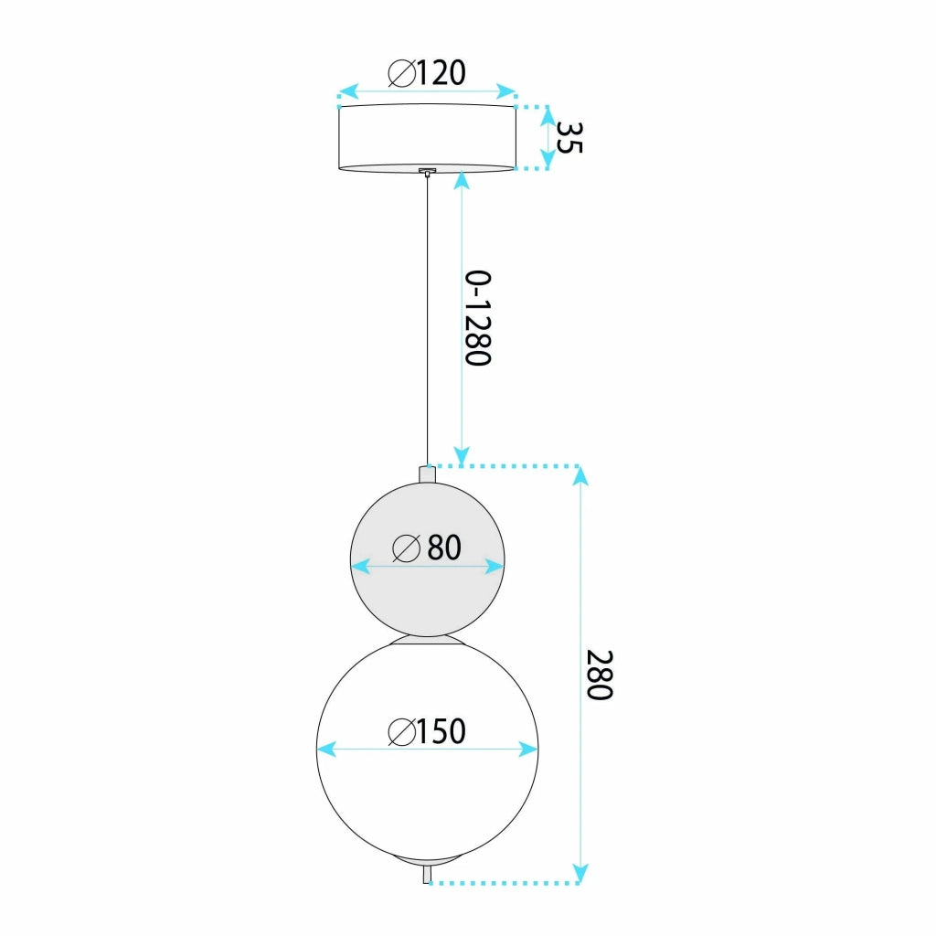 Lampada A Sospensione A Led Lhj115-1cp Oro Spazzolato