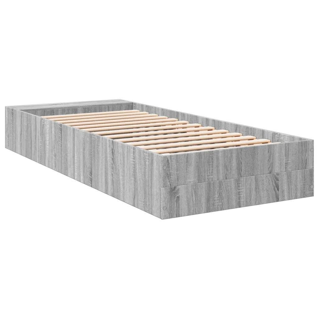 Giroletto senza Materasso Rovere Sonoma 90x190 cm