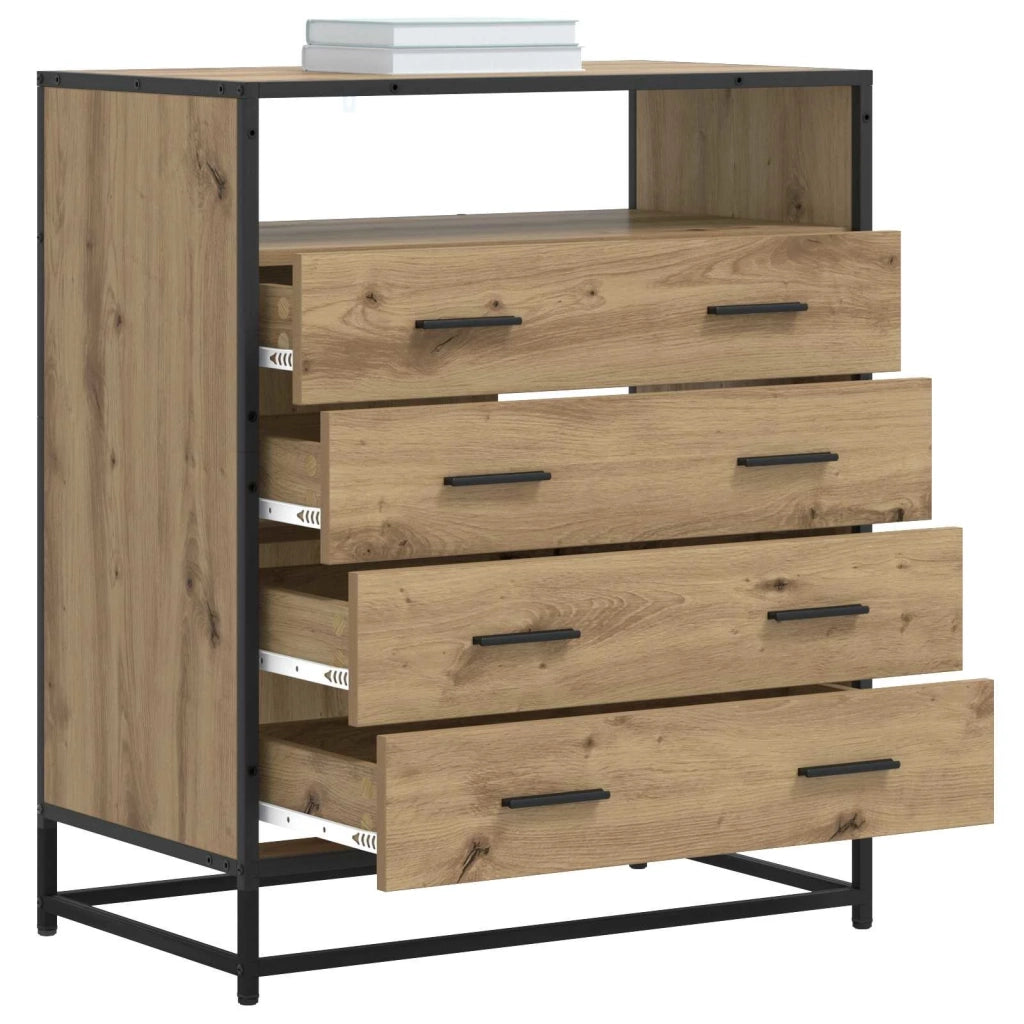 Mobile con Cassetti 4-Cassetto Rovere artigianale 8010313