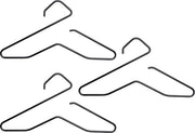 Hanger in acciaio inossidabile su filo di acciaio massivo 6 mm (TAFFA, 3)
