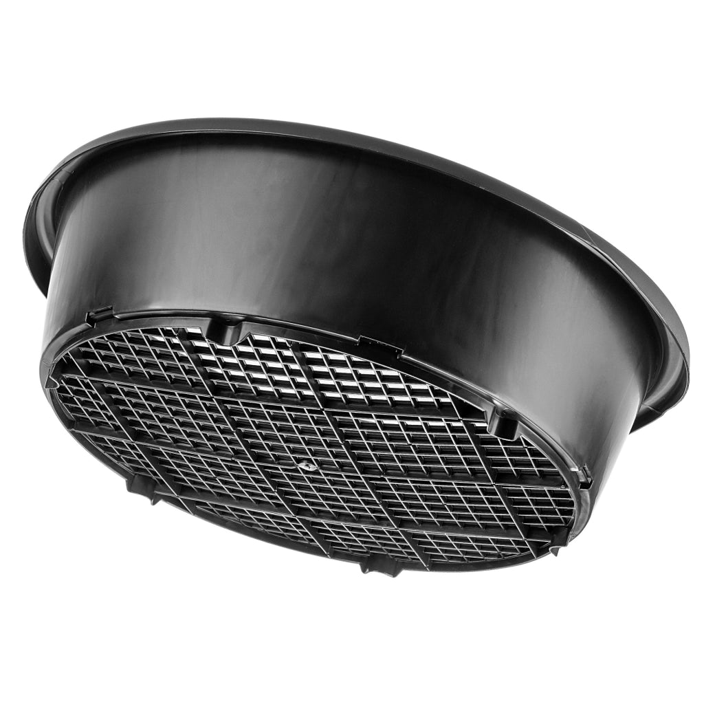 Setaccio da giardino KADAX regolabile da 37 cm per setacciare terra, compost e pietre.
