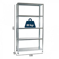 Scaffale in Kit 100x40x87 cm