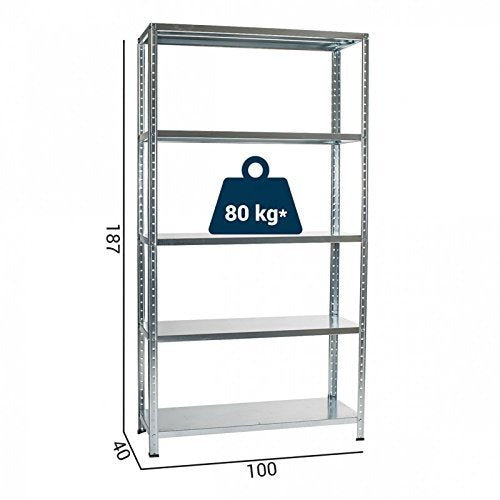 Scaffale in Kit 100x40x87 cm
