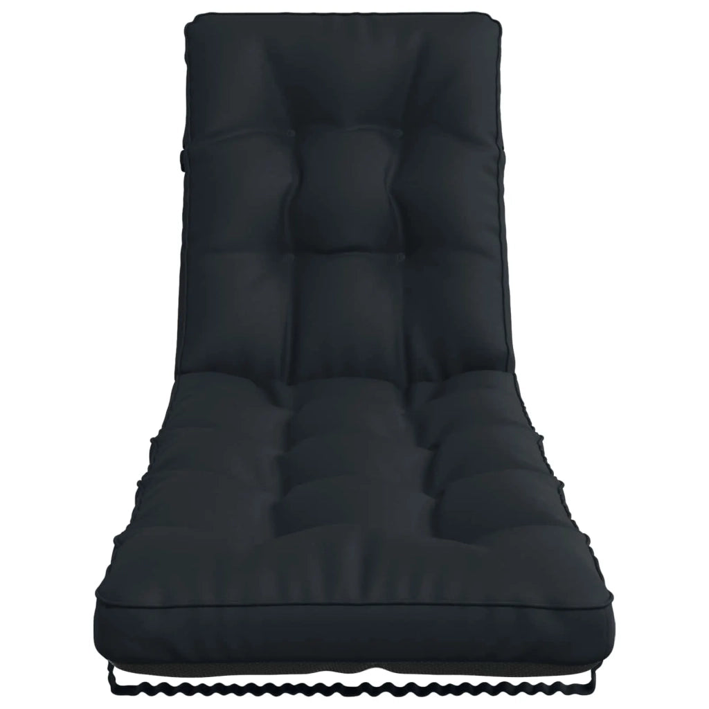 Cuscino per Lettino VIANEN 100% Poliestere Blu Scuro 953836