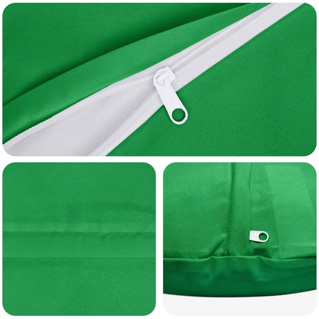 Federa 6 pcs HEERLEN Verde Ø 60 cm Poliestere 923004