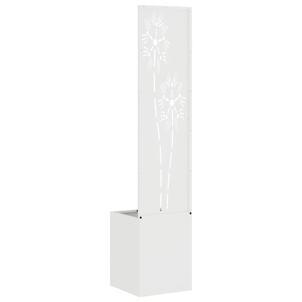 Schermo per privacy in giardino Floreale Bianco 32 x 150 cm CFW6442655