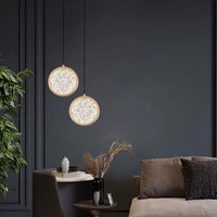 Lampadario A Sospensione In Cristallo Led G089-1cp Złota