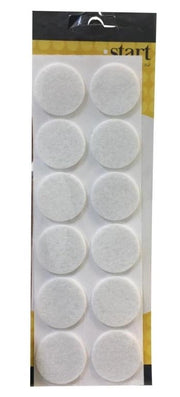 FELTRINI SEDIE ADESIVI 40mm 20pezzi BIANCO 2140B MGM