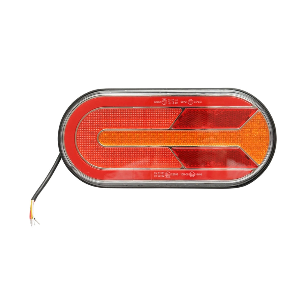Luce freno posteriore a led 12-24V, 250x110x35mm Breckner Germany