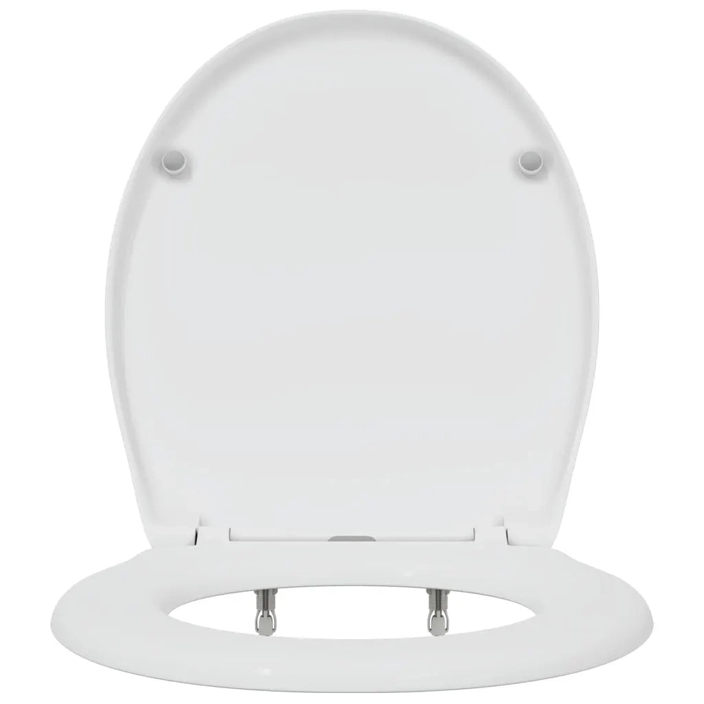 Sedile del WC Bianco 47 x 37 x 4 cm Duroplast 42002349