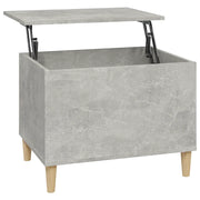 Tavolino salotto | Tavolino da caff¨¨ | Tavolino da Soggiorno Grigio Cemento 60x44,5x45 cm Legno Multistrato