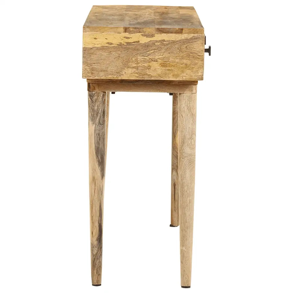 Tavolo Consolle 115x35x76 cm in Legno Massello di Mango cod mxl 29833