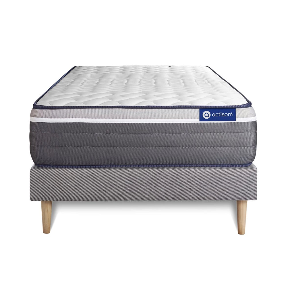 Kit rete e materasso matrimoniale Actilatex plus 80x190cm - Spessore : 26cm - Lattice e memory foam- molto rigido