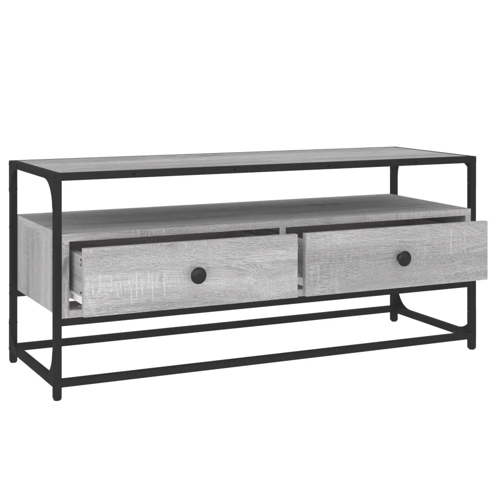 Mobile TV | Armadietto TV | Mobile Porta TV Grigio Sonoma 100x35x45 cm in Legno Multistrato