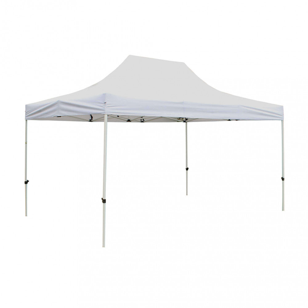 Gazebo Holiday 3x4,5 m in Acciaio Bianco