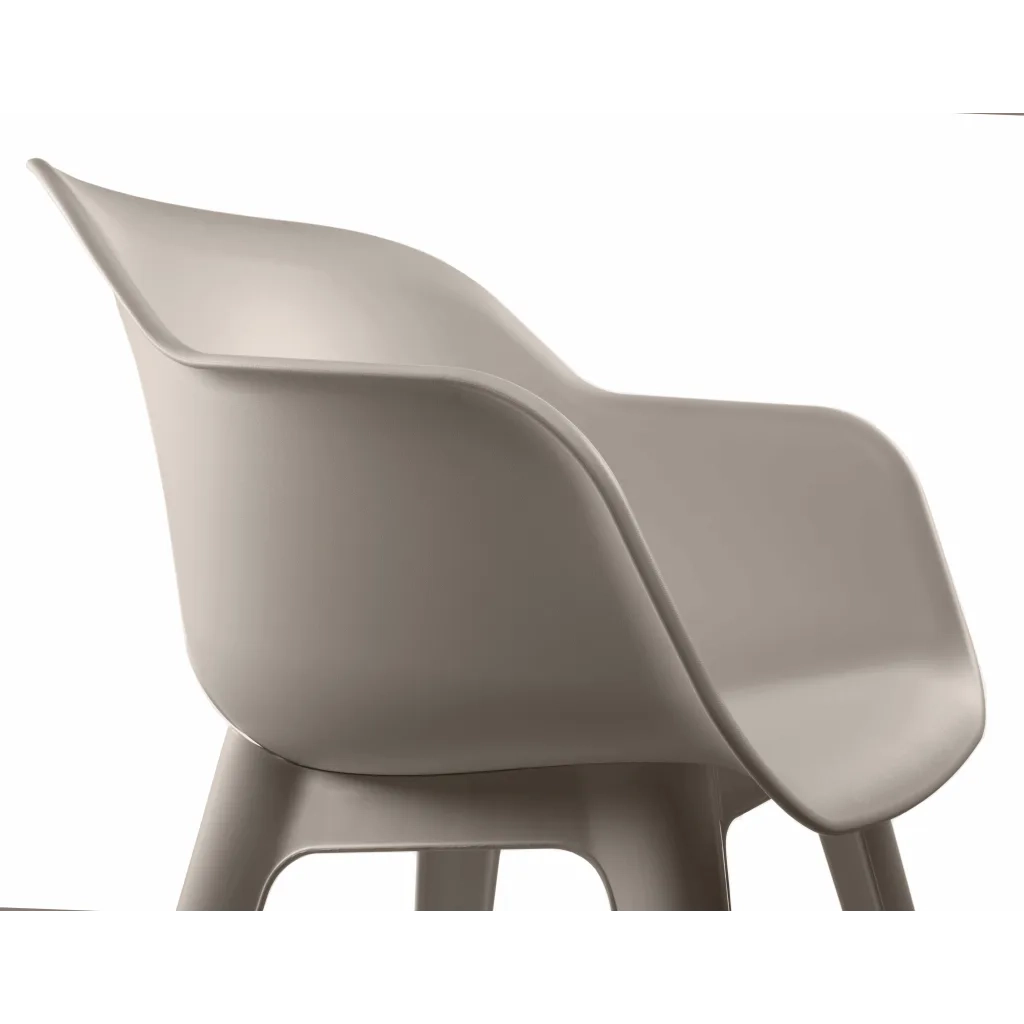 Keter Sedie da Giardino Akola 2 pz Cappuccino 422805