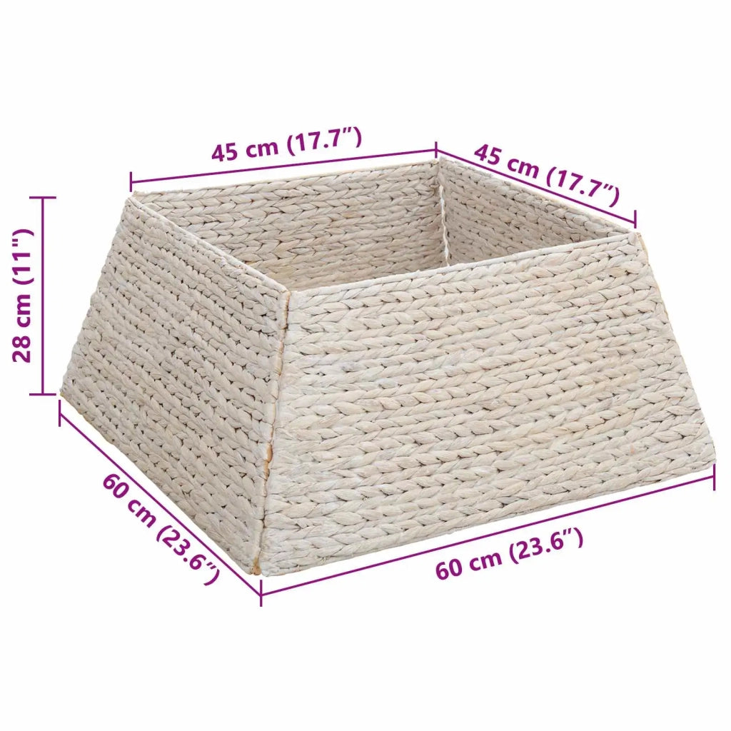 Collare per Albero di Natale Bianco 60 x 60 x 28 cm CFW1573002