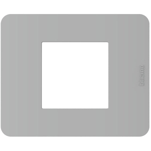 Placca Bticino MatixGO 2 moduli Grigio JA4802JG