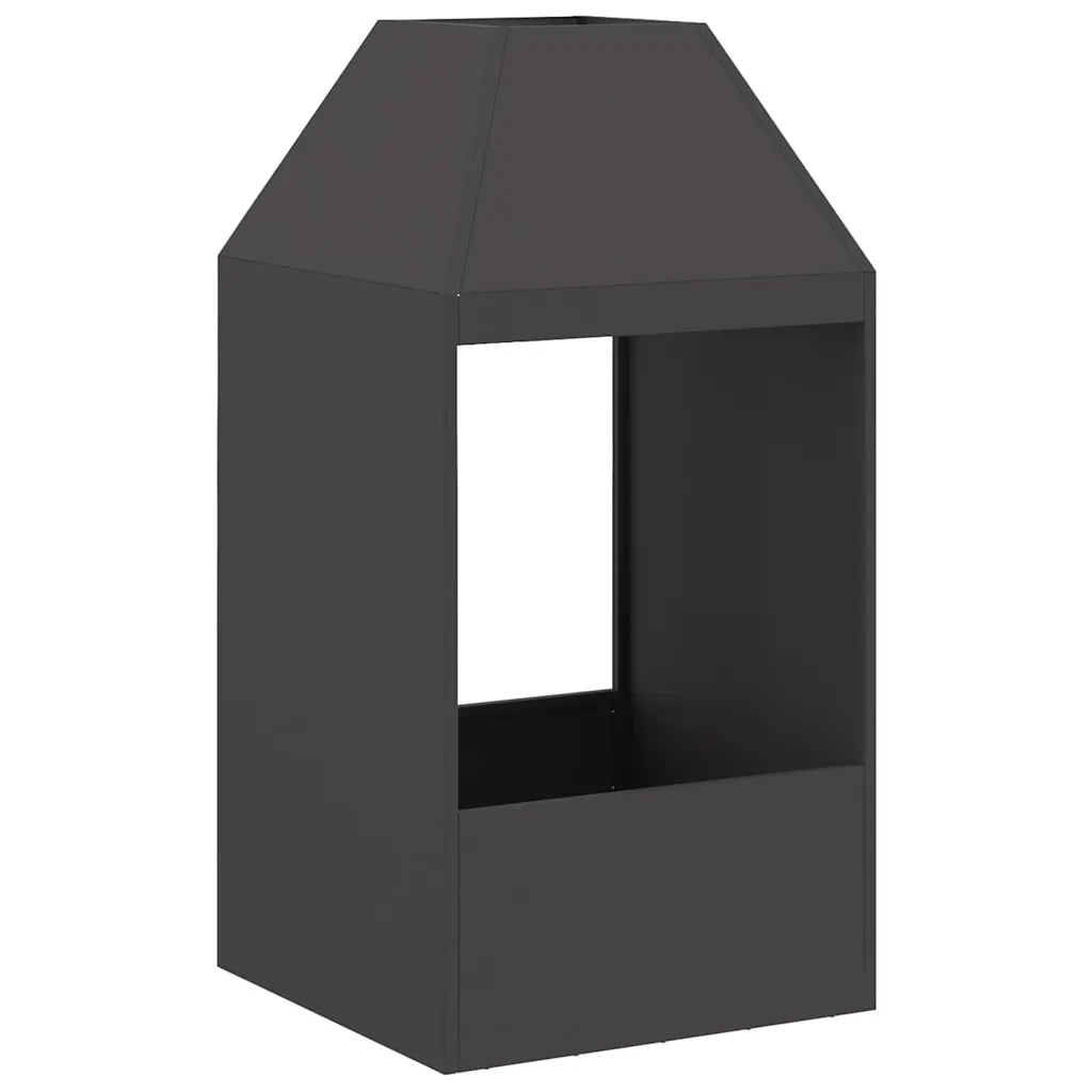 Focolare Nero 50 x 50 x 100 cm Acciaio CFW2744551