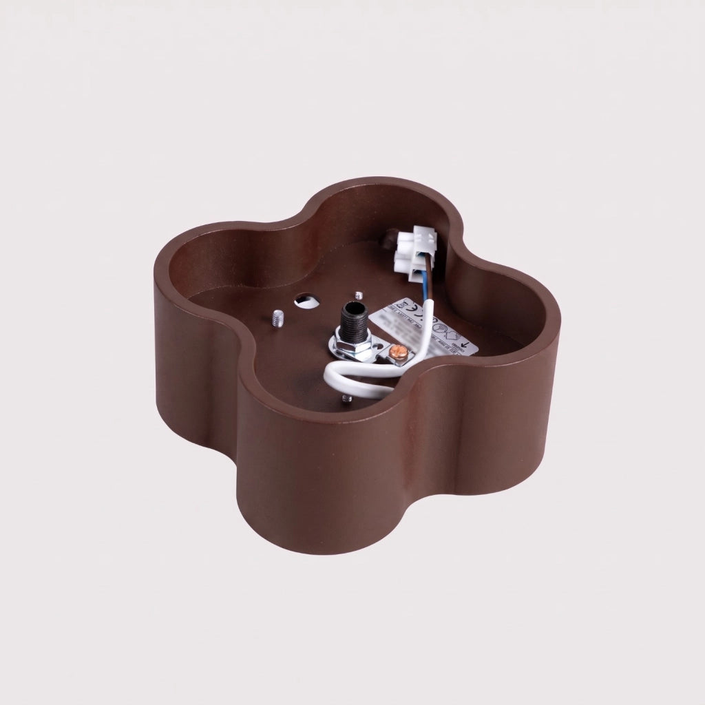 Plafoniera OVIO 1 marrone Gx53