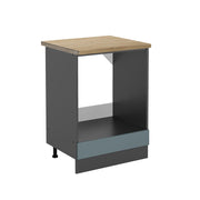Vicco Mobile per forno da incasso Grigio-blu 60 cm , PL Rovere