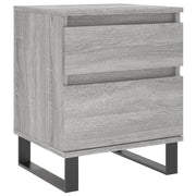 Comodino | Armadio da Notte | Mobiletto da notte Grigio Sonoma 40x35x50 cm in Legno Multistrato