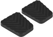 Pedaaliere per rimorchiatura - 2 pezzi - Copertura in gomma - Duraturo - Leggero - Soffice e confortevole - Adatto per Accent/Elantra/Getz - Posa pedali