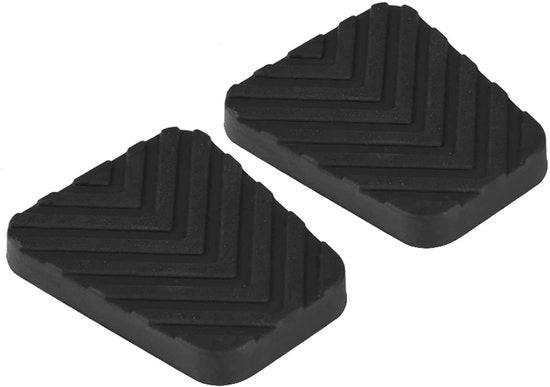 Pedaaliere per rimorchiatura - 2 pezzi - Copertura in gomma - Duraturo - Leggero - Soffice e confortevole - Adatto per Accent/Elantra/Getz - Posa pedali