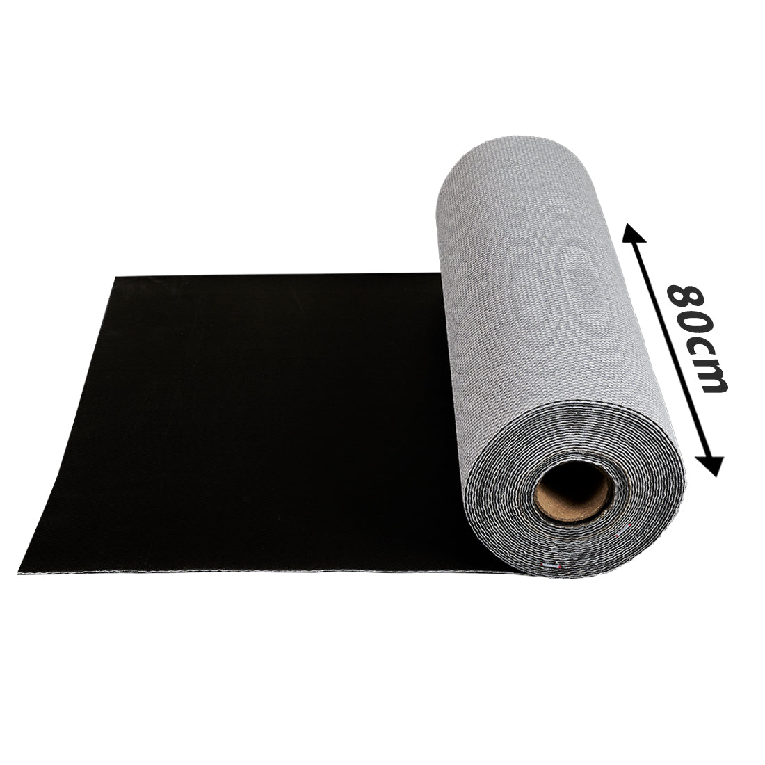 Tappeto vinilico di alta qualità grigio 80x1500