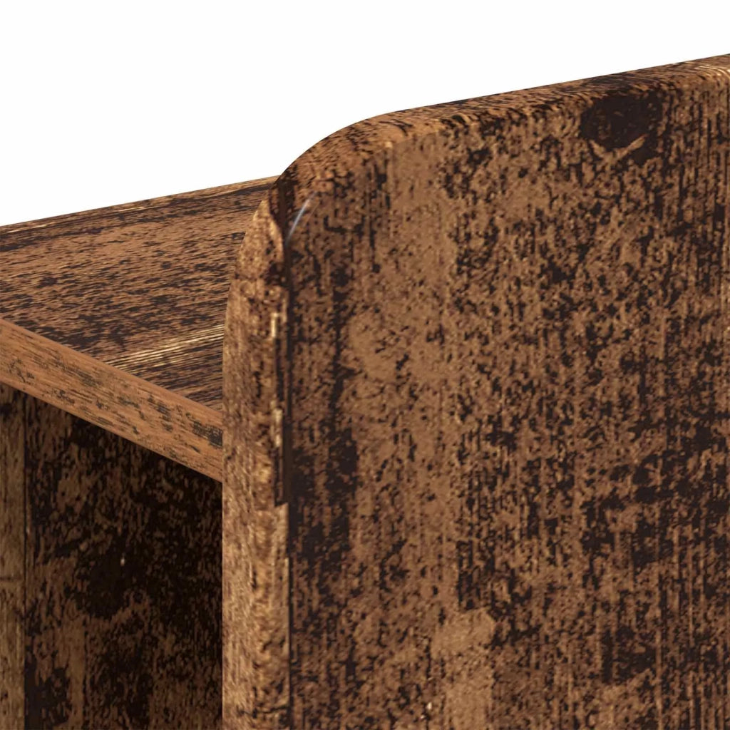 Struttura del letto con stoccaggio e testata Legno antico 3433915