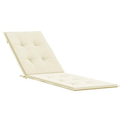 Cuscino per Sdraio Crema (75+105)x50x3m cod mxl 59470