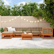 Set Lounge da Giardino ARAKIL 8 pcs Marrone Cerato 3418064