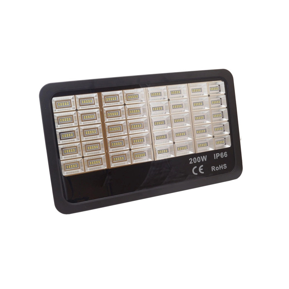 Trade Shop - Faro Faretto Slim Led Luce Bianca 200watt Ip66 200 Watt Led Smd -