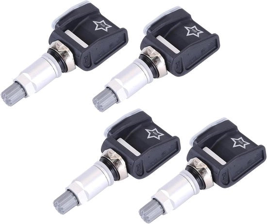 Sensore di pressione pneumatici TPMS per Mercedes S213 C238 A238 - 4 pezzi, sistema di controllo pressione pneumatici con sensori RDKS