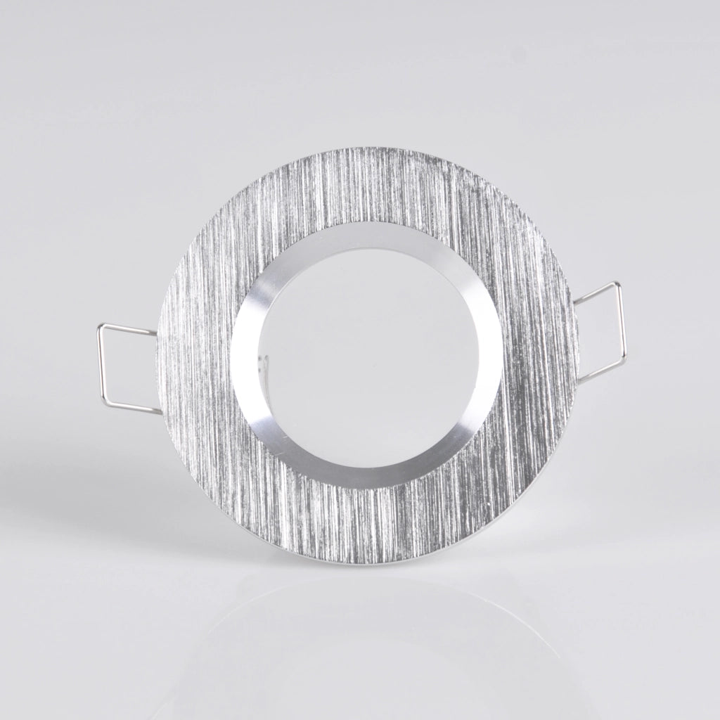 Faretto incasso argento spazzolato IP44 MR16 BORAS Polux