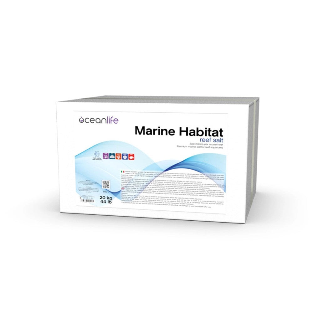OceanLife Marine Habitat 20kg - sale marino per acquari di barriera