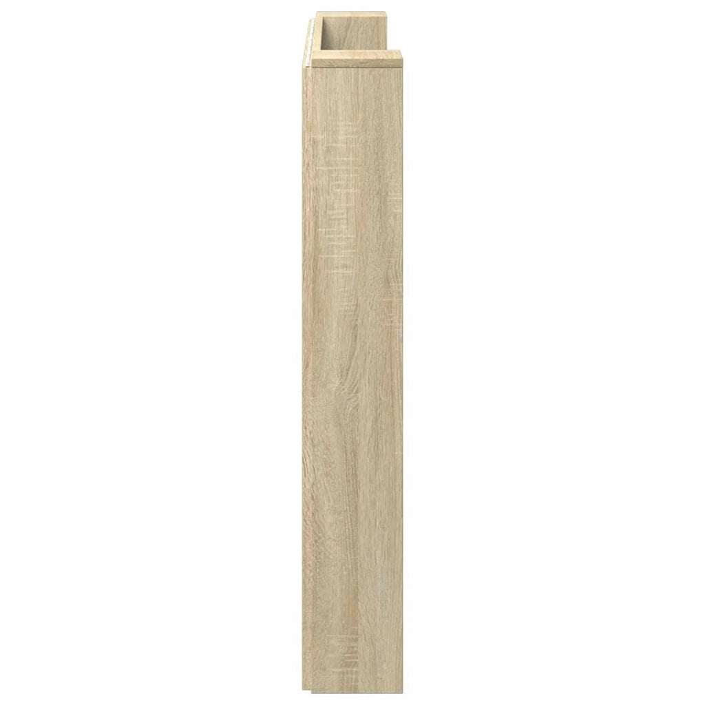 Testiera Letto Rovere Sonoma Legno ingegnerizzato