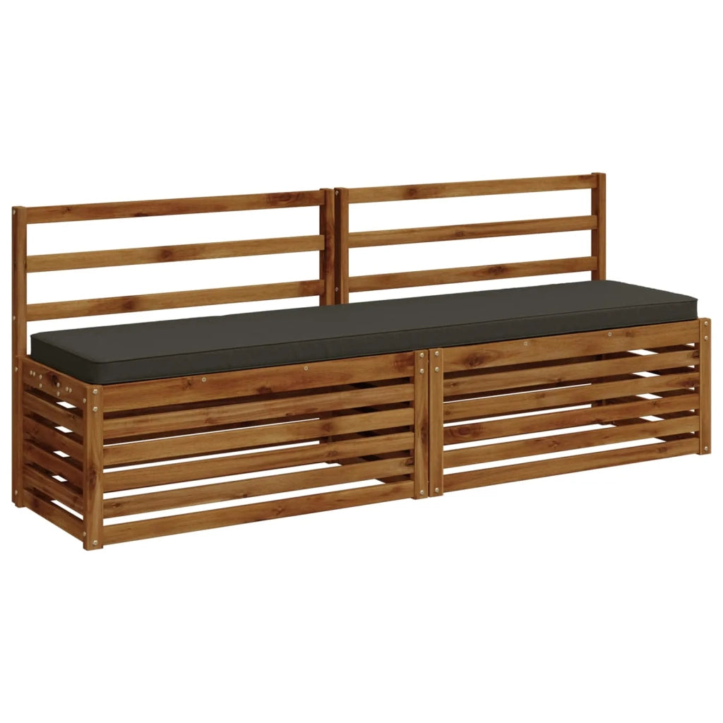 Cuscini per Panchina a 2 Pezzi VUGHT 2 pz 100% Poliestere 951535