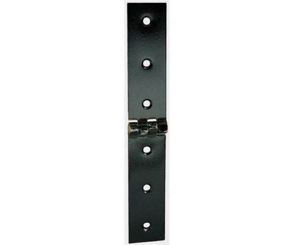 Vigor-Blinky Cerniere Ase Verniciate Nere 12 Pezzi 120mm