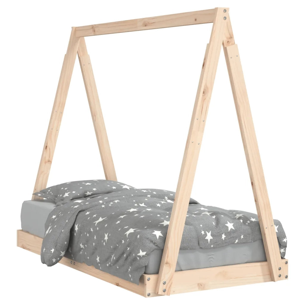 Giroletto per Bambini | Letto Infantile | Lettino 70x140 cm in Legno Massello di Pino