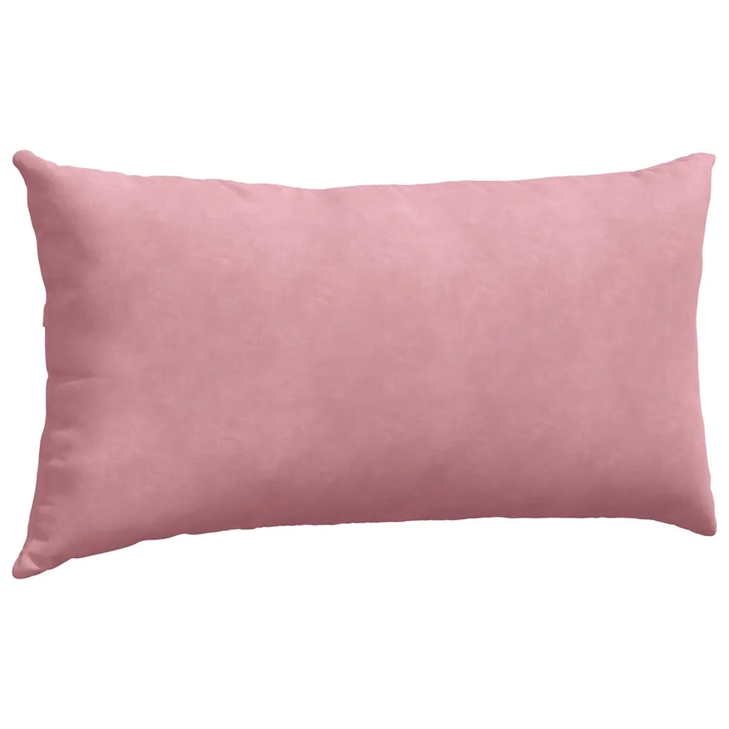 Cuscini da Divano 2 pcs Rosa 80 x 40 cm Tessuto in Cords