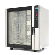 Forno a Vapore Combinato - adatto a 10 Teglie (1/1 GN / 60 x 40 cm) - Display Digitale - 400V