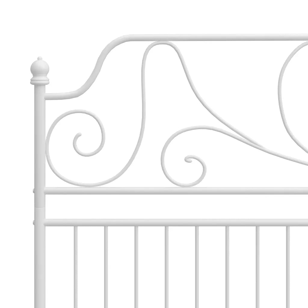 Giroletto Bianco in Metallo 180x200 cm 324857