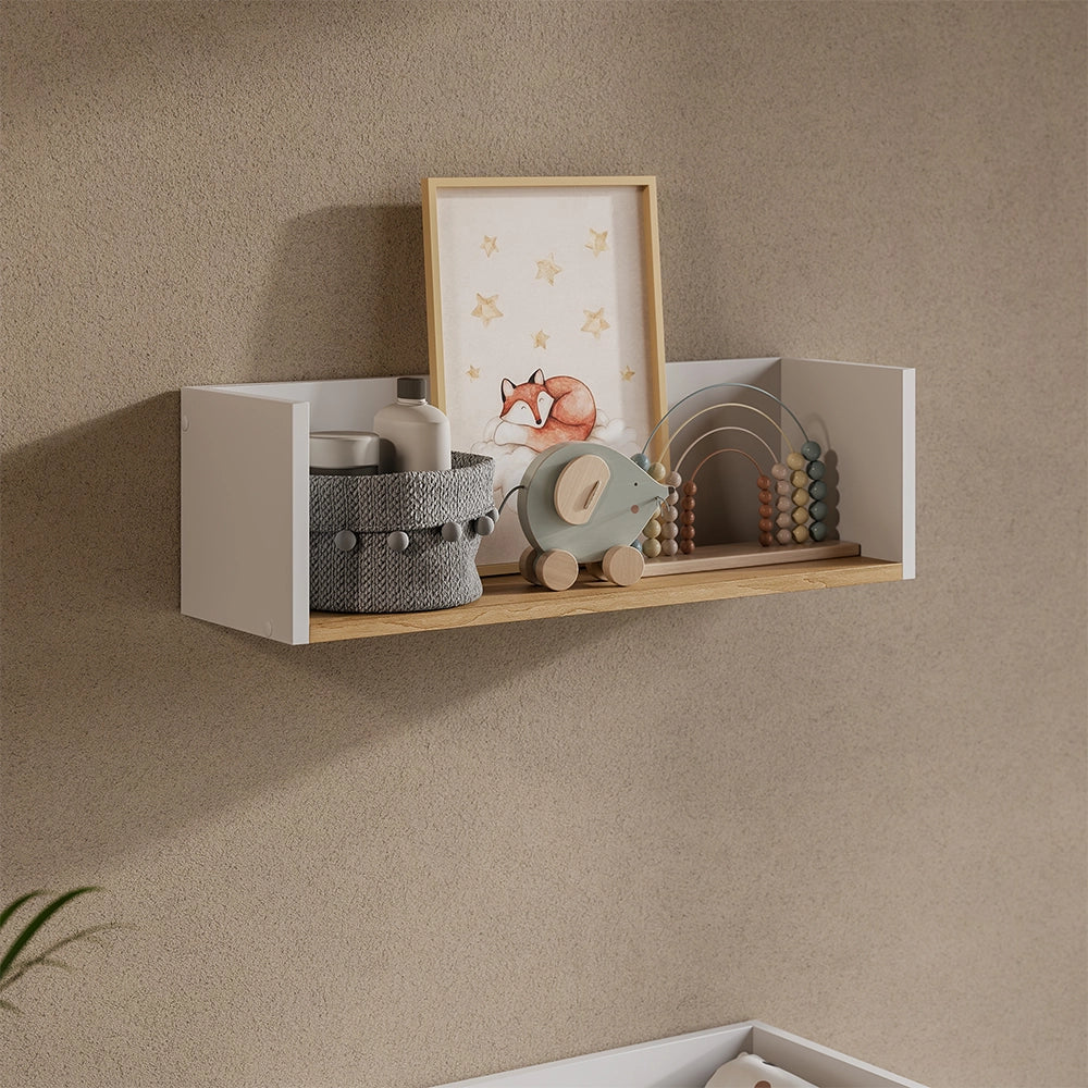 Vicco Libreria da parete Bianco/Artisan 67.8 x 20 cm