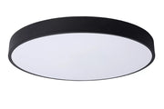 Plafoniera LED Lucide UNAR 50cm 36W nera dimmerabile