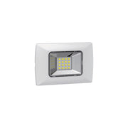 Alcapower Lampada d'emergenza da incasso per scatola 503, 100lm, 16 LED SMD, batteria Li-Ion, autonomia 3 ore, design compatto per impianti civili
