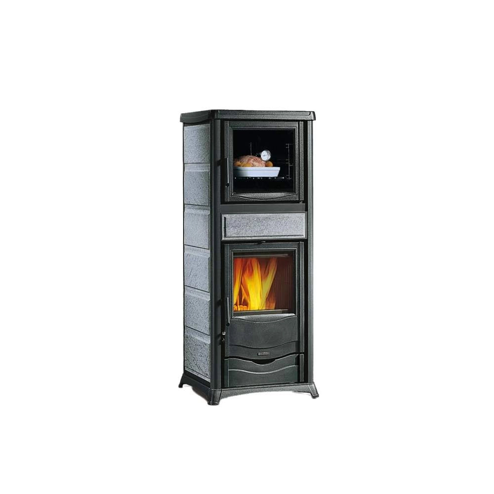 Stufa a Legna con Forno Rossella Plus con Forno 5.0 Petra Nordica