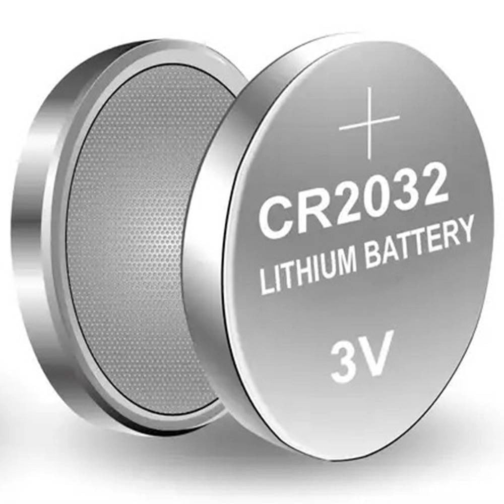 Trade Shop - 5 Batterie Al Litio 3v 150mah Bottone Cr2032 Pile Maxtech Per Orologi Telecomand -