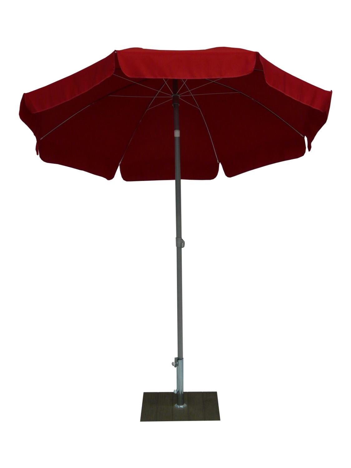 Ombrellone da Giardino Ø2 m Palo Ø33 mm in Acciaio Maffei Borgo Rosso