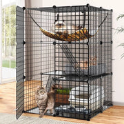 Banco per gatti - Culla per gatti - Gabbia per gatti - Banco per gatti